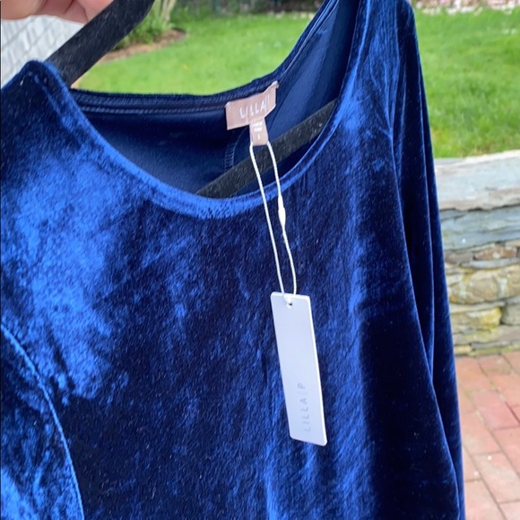 LILLA P velvet twilight dress - Picture 10 of 11